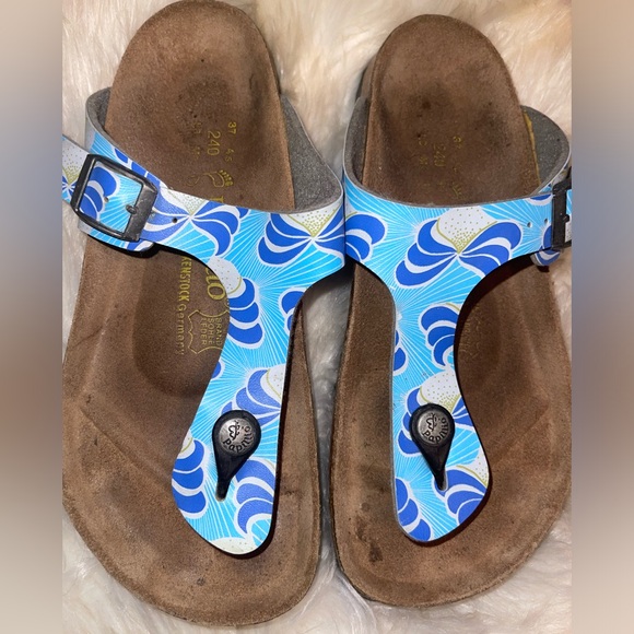 Birkenstock Papillio Women’s Sz 6 Boho Sandal Spring Pattern - Picture 5 of 11